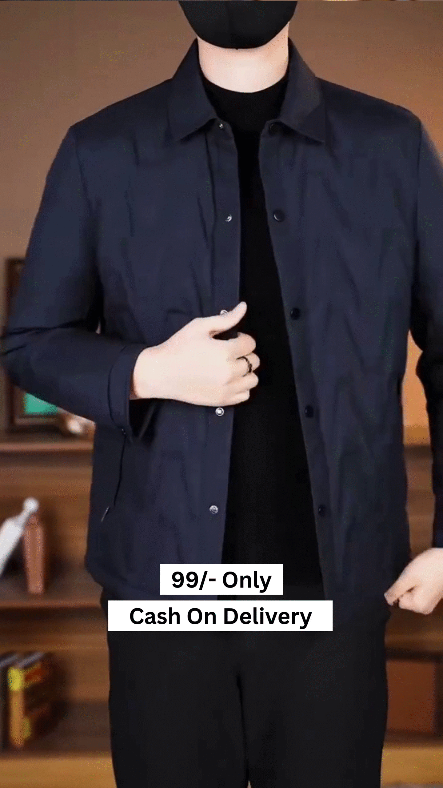 Mens Jacket Lightweight Spring Fall Warm Coat Business Casual windbreaker Jacket Quilted jackets for Men