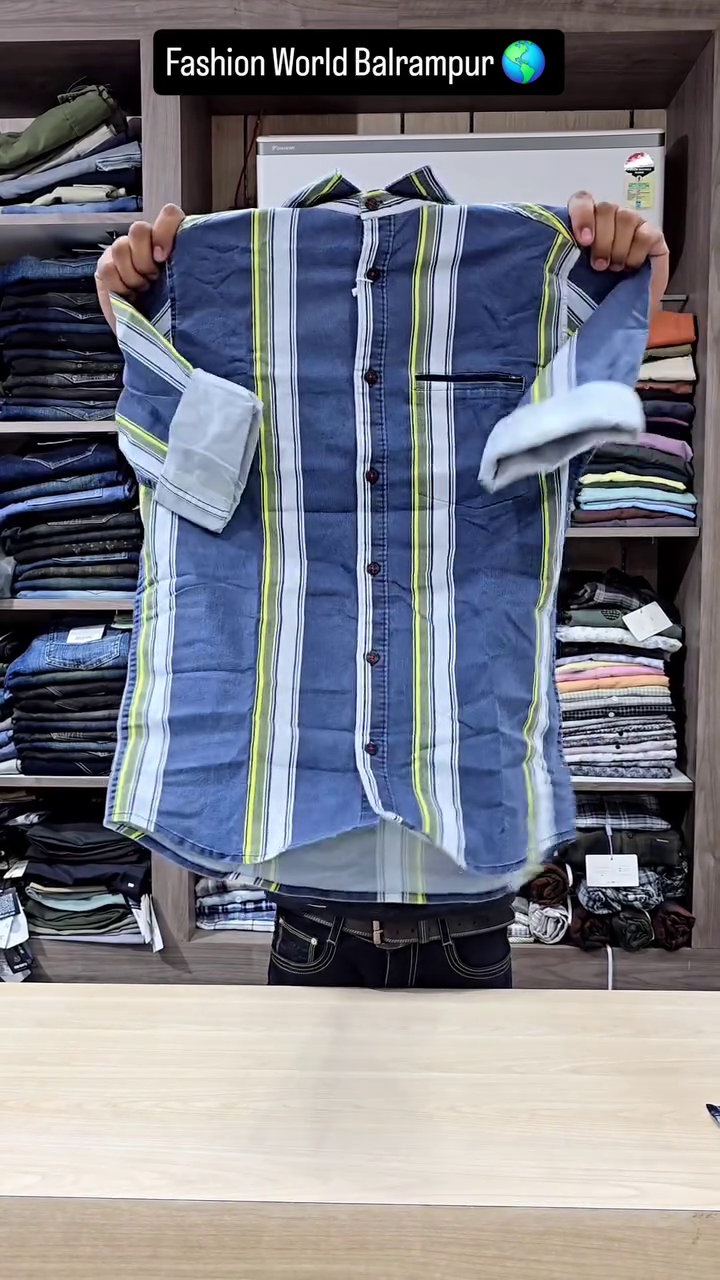 Lightweight Summer Special Men’s Premium Stripe Shirt