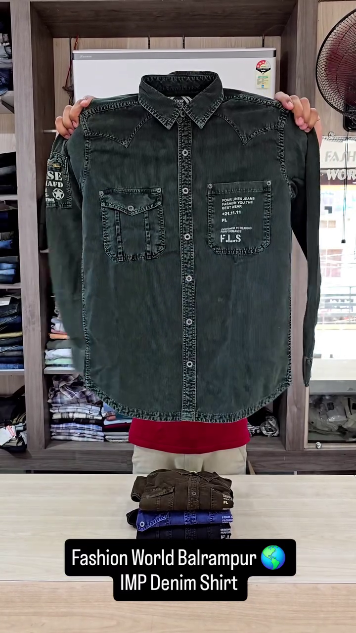 Comfortable Fashion Wear Men’s Premium Denim Shirt