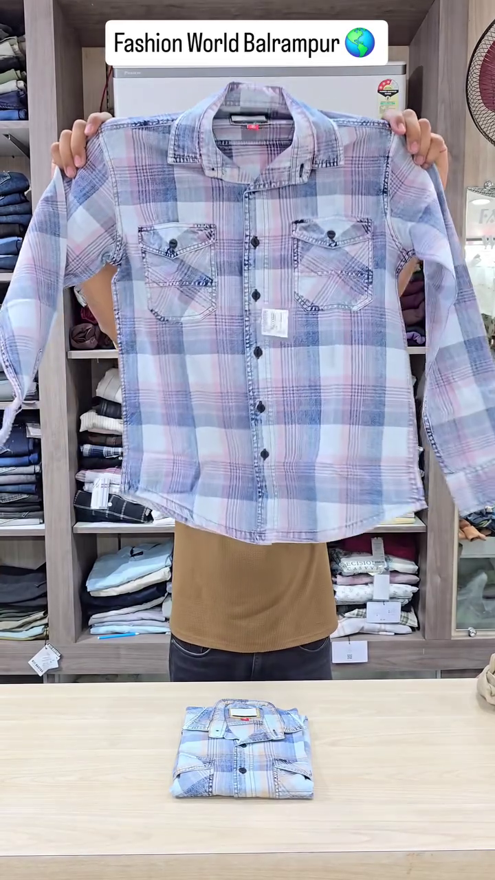 Men’s Stylish Checked Shirt