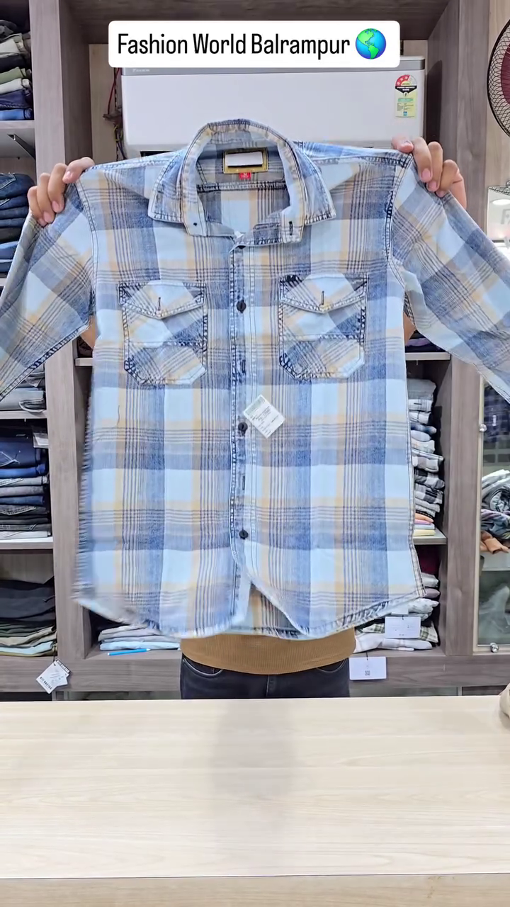 Men’s Stylish Checked Shirt